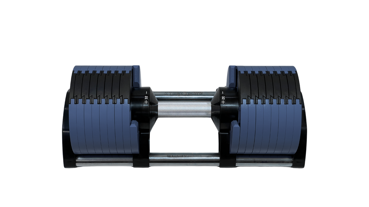 PowerBells 32 Pro – Steel Adjustable Dumbbells | 2kg Increments