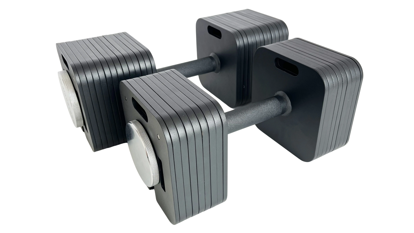PowerBells 36 Forge – Adjustable Dumbbells| Slam-Resistance | 2kg Increment | Pair PowerBells