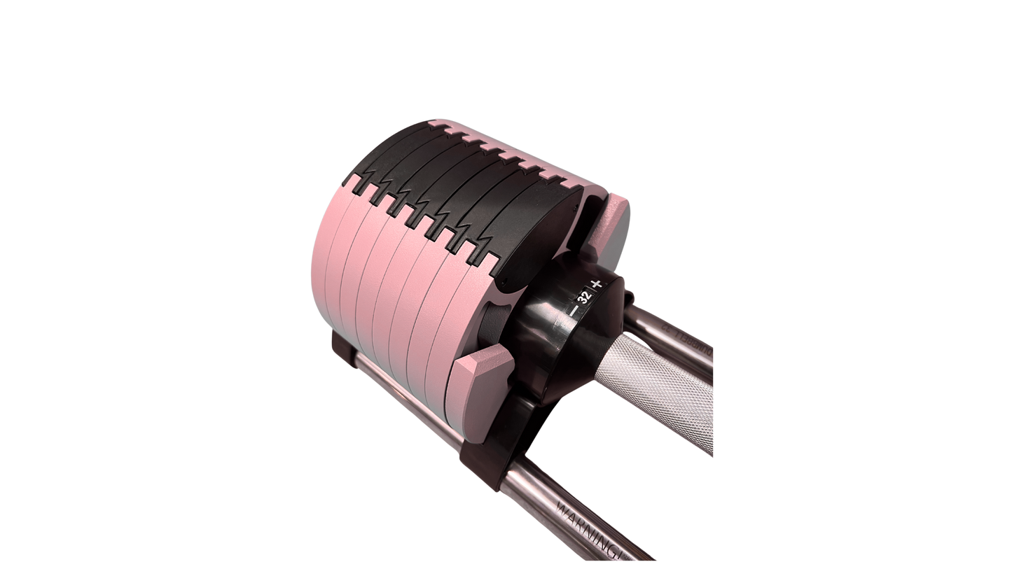 PowerBells 32 Pro – Steel Adjustable Dumbbells | 2kg Increments