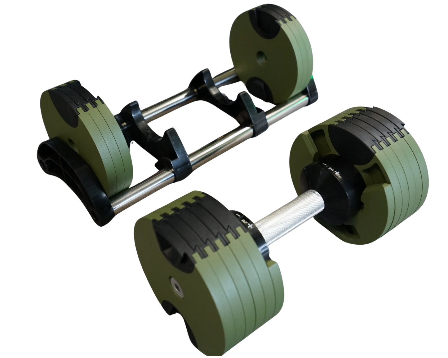 Adjustable weight increments