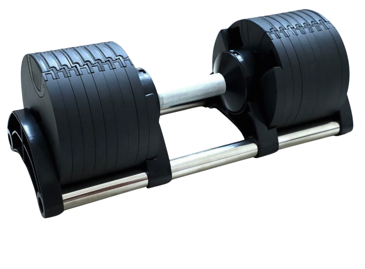 PowerBells 32 Pro – Steel Adjustable Dumbbells | 2kg Increments - Single