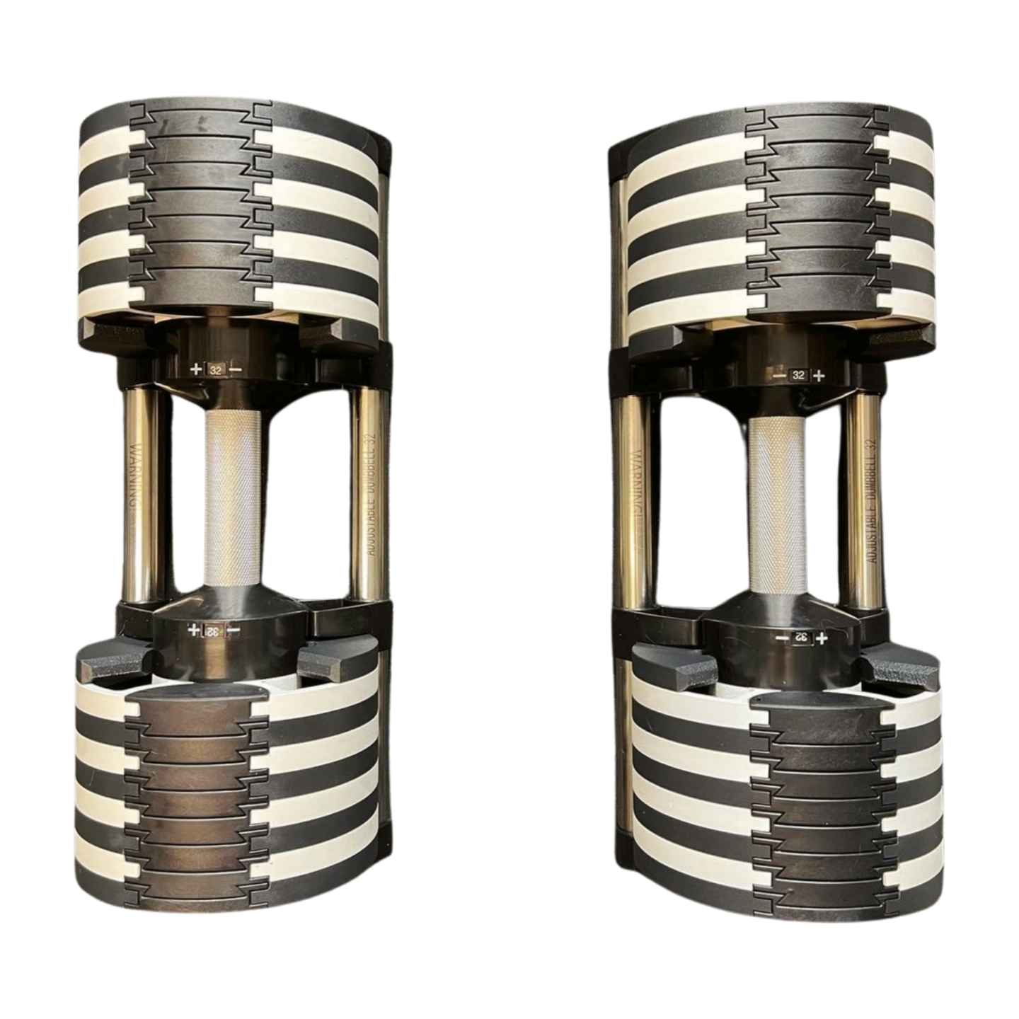 PowerBells 32 Pro – Steel Adjustable Dumbbells | 2kg Increments