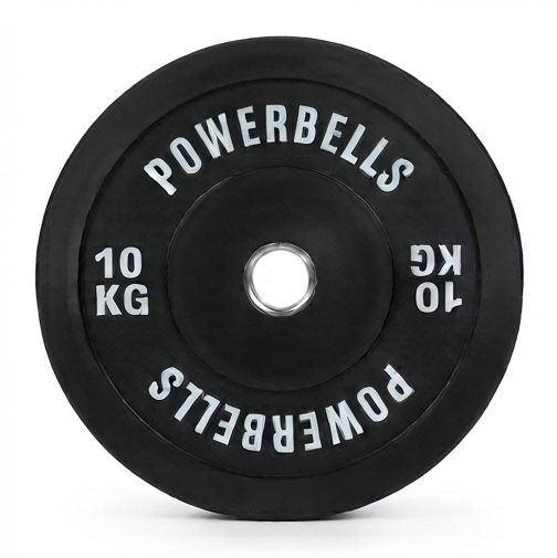 PowerBells Weight Plates - Bumper Black