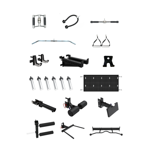 PowerBells functional trainer – Ultimate Combo attachments