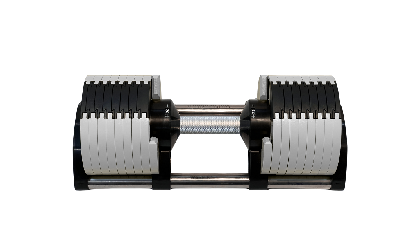 PowerBells 32 Pro – Adjustable Dumbbells | 2kg Increments | Pair PowerBells
