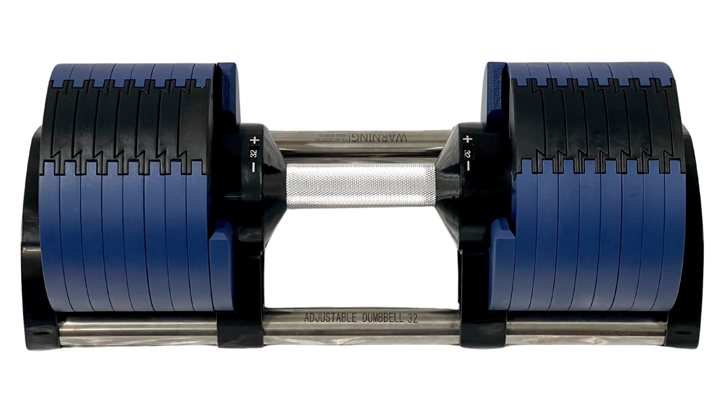 PowerBells 32 Pro – Adjustable Dumbbells | 2kg Increments | Pair PowerBells