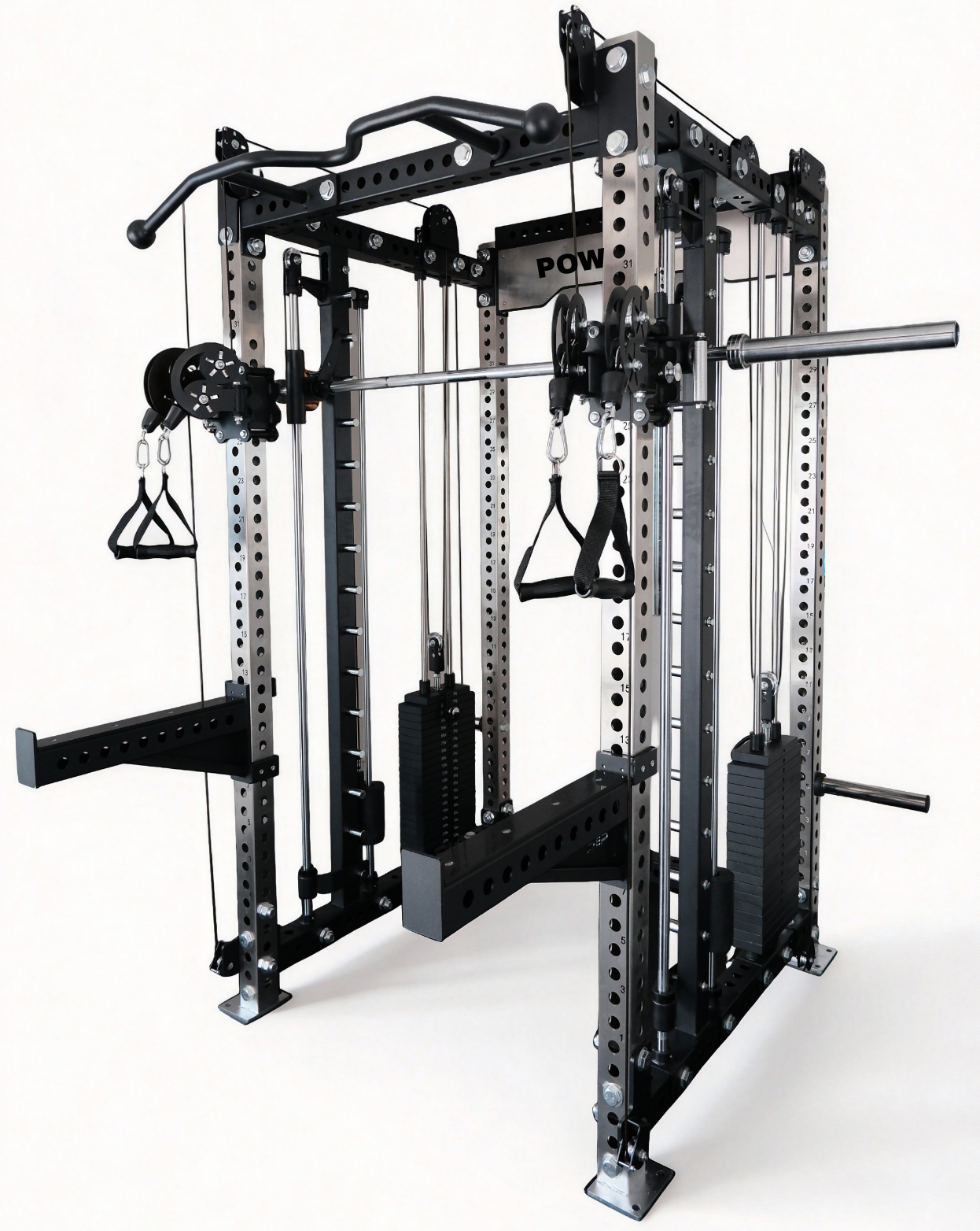 Power Cage - Functional Trainer with Cable and Smith Machine - Custom Made