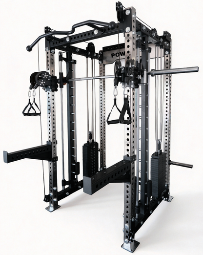 Power Cage - Functional Trainer with Cable and Smith Machine - Custom Made