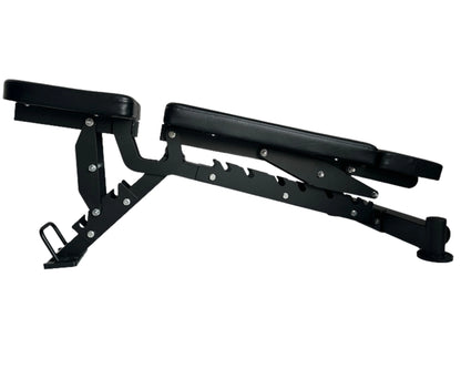 PowerBells Bench Flex – Adjustable Bench | Foldable Headrest | Decline Angle PowerBells