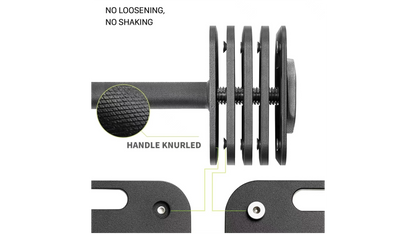 PowerBells 36 Forge – Adjustable Dumbbells| Slam-Resistance | 2kg Increment | Pair PowerBells
