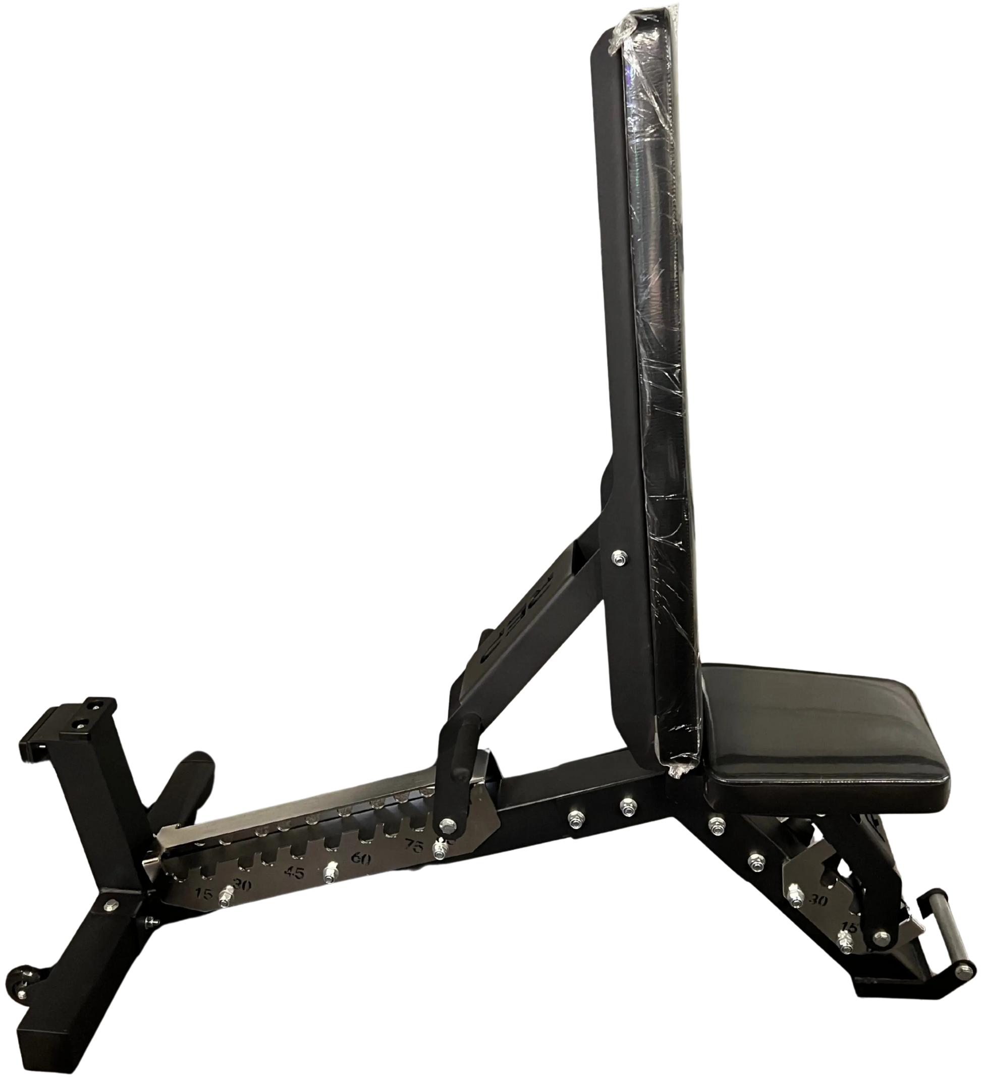 PowerBells Bench Pro – Commercial Adjustable Bench | 10 Precision Angles PowerBells