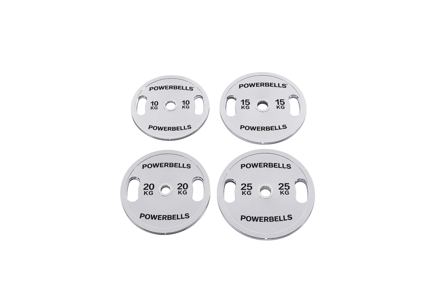 PowerBells Weight Plates - Electroplated