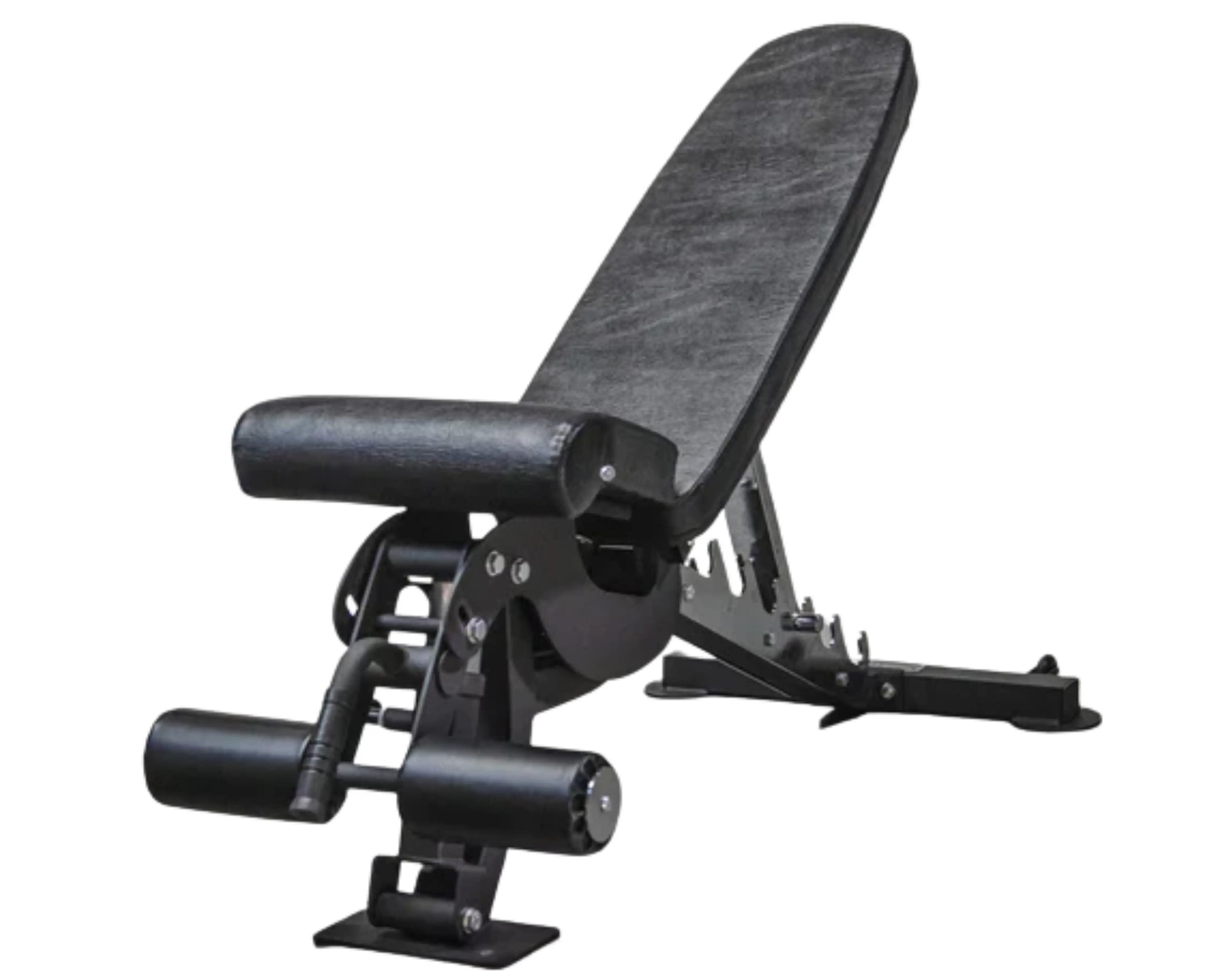 PowerBells Bench CoreMaster – Adjustable Bench | with Footrest | Decline Angles PowerBells