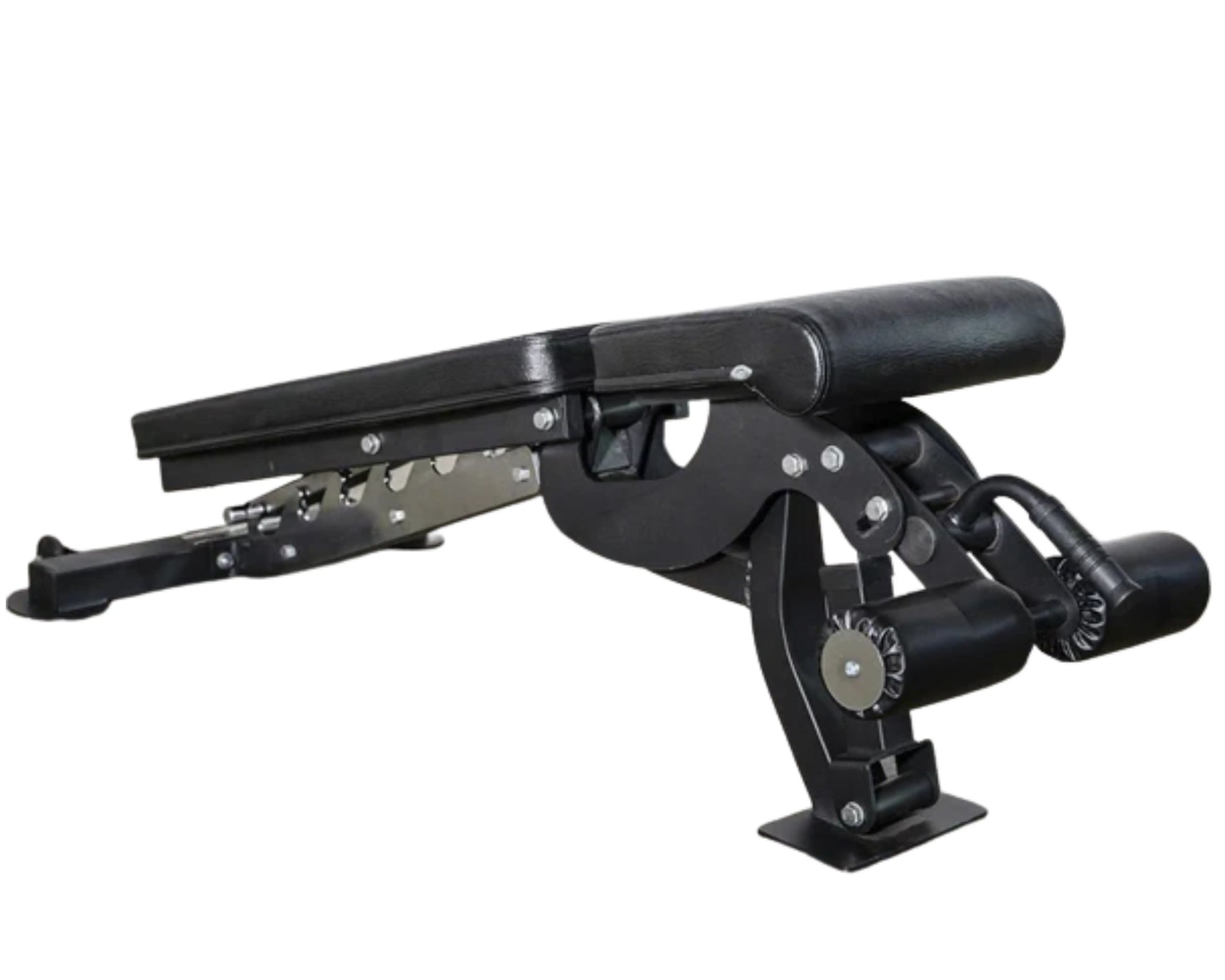 PowerBells Bench CoreMaster – Adjustable Bench | with Footrest | Decline Angles PowerBells