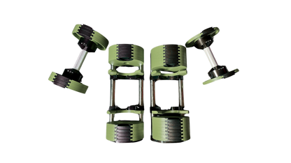 PowerBells 32 Pro – Steel Adjustable Dumbbells | 2kg Increments
