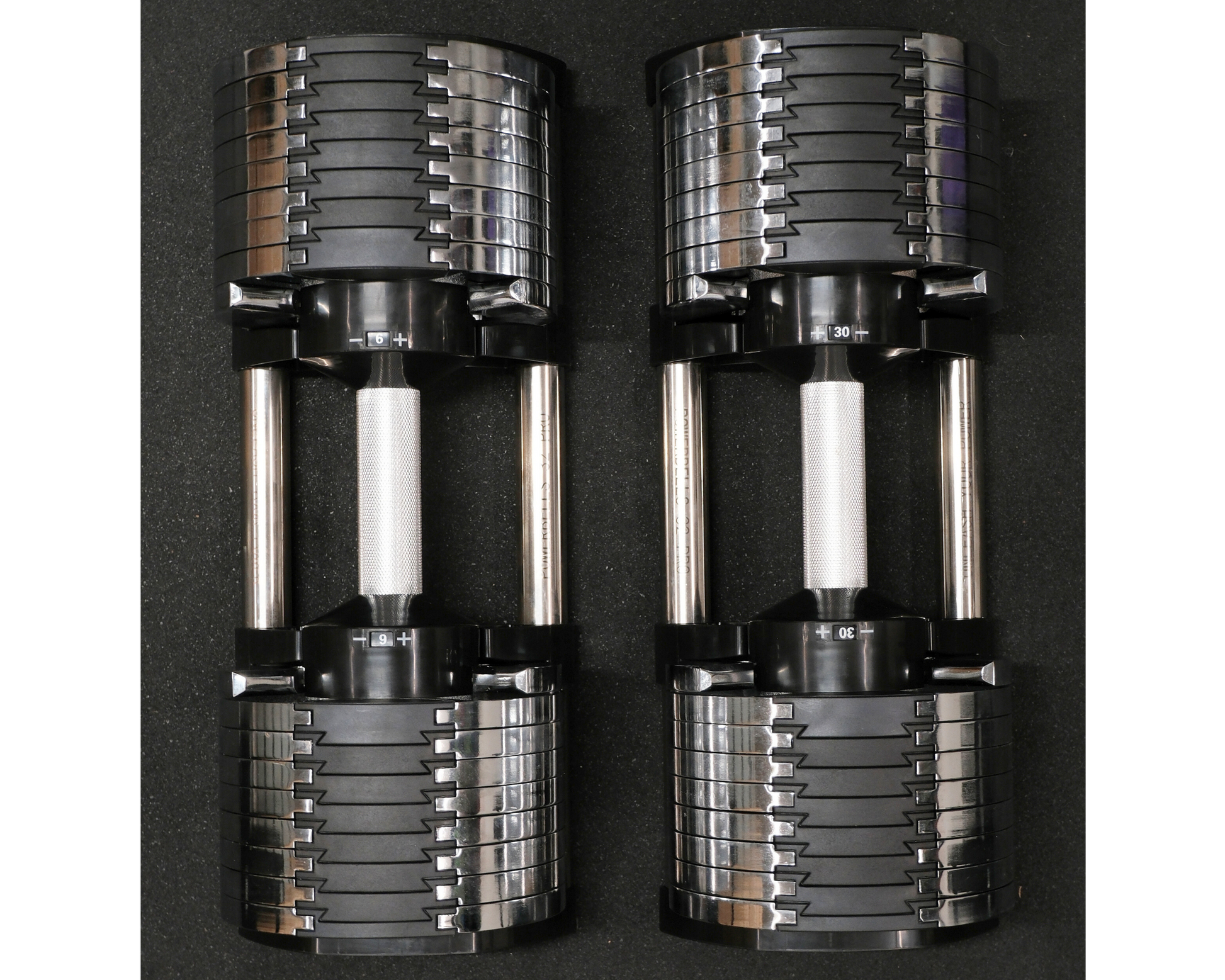 PowerBells 32 Pro – Adjustable Dumbbells | 2kg Increments | Pair PowerBells