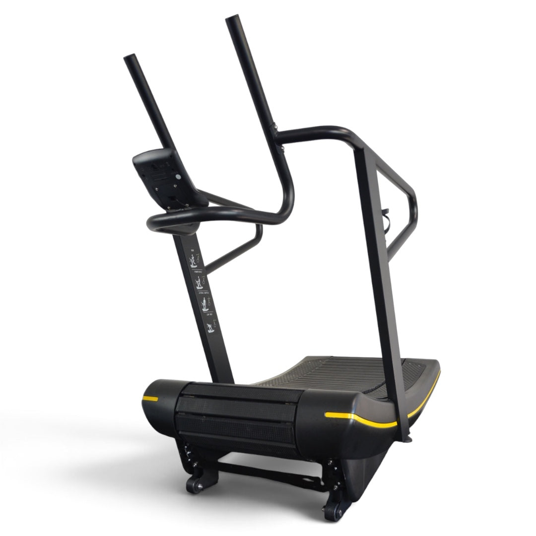 PowerBells Cardio - Free Runner Curved Treadmill