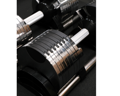 PowerBells 32 Pro – Adjustable Dumbbells | 2kg Increments | Pair PowerBells