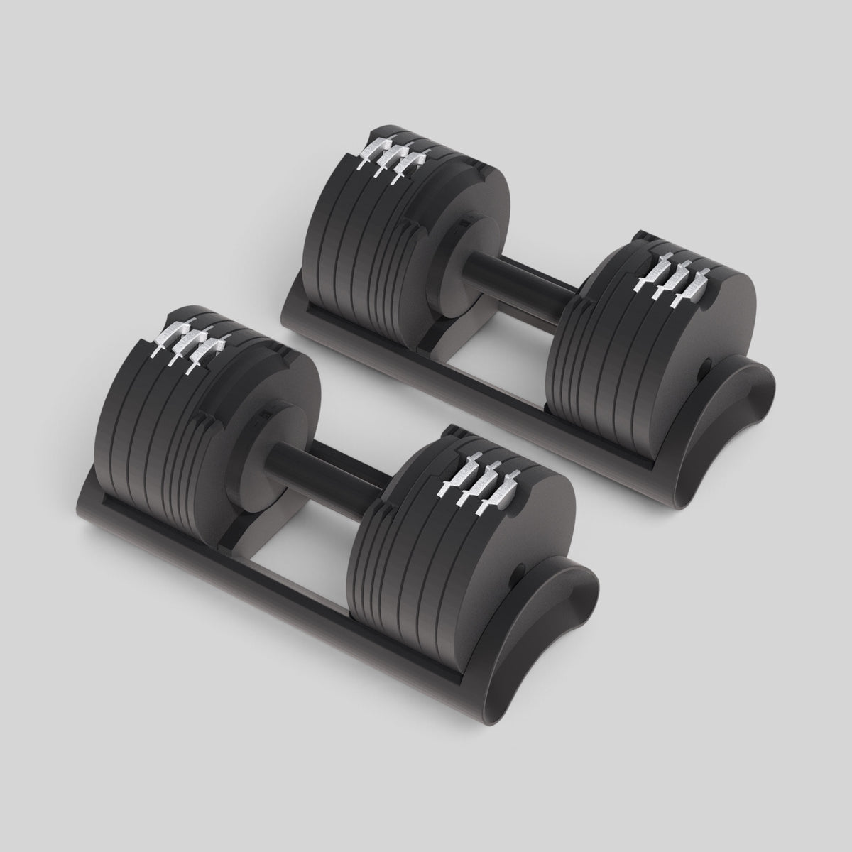 PowerBells 40 IronMax  – Adjustable Dumbbells 40kg | 2kg Increments | Pair