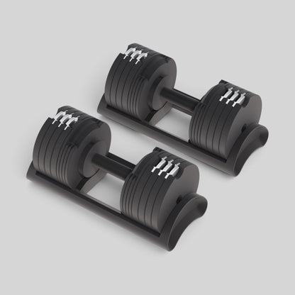 PowerBells 40 IronMax  – Adjustable Dumbbells 40kg | 2kg Increments | Pair