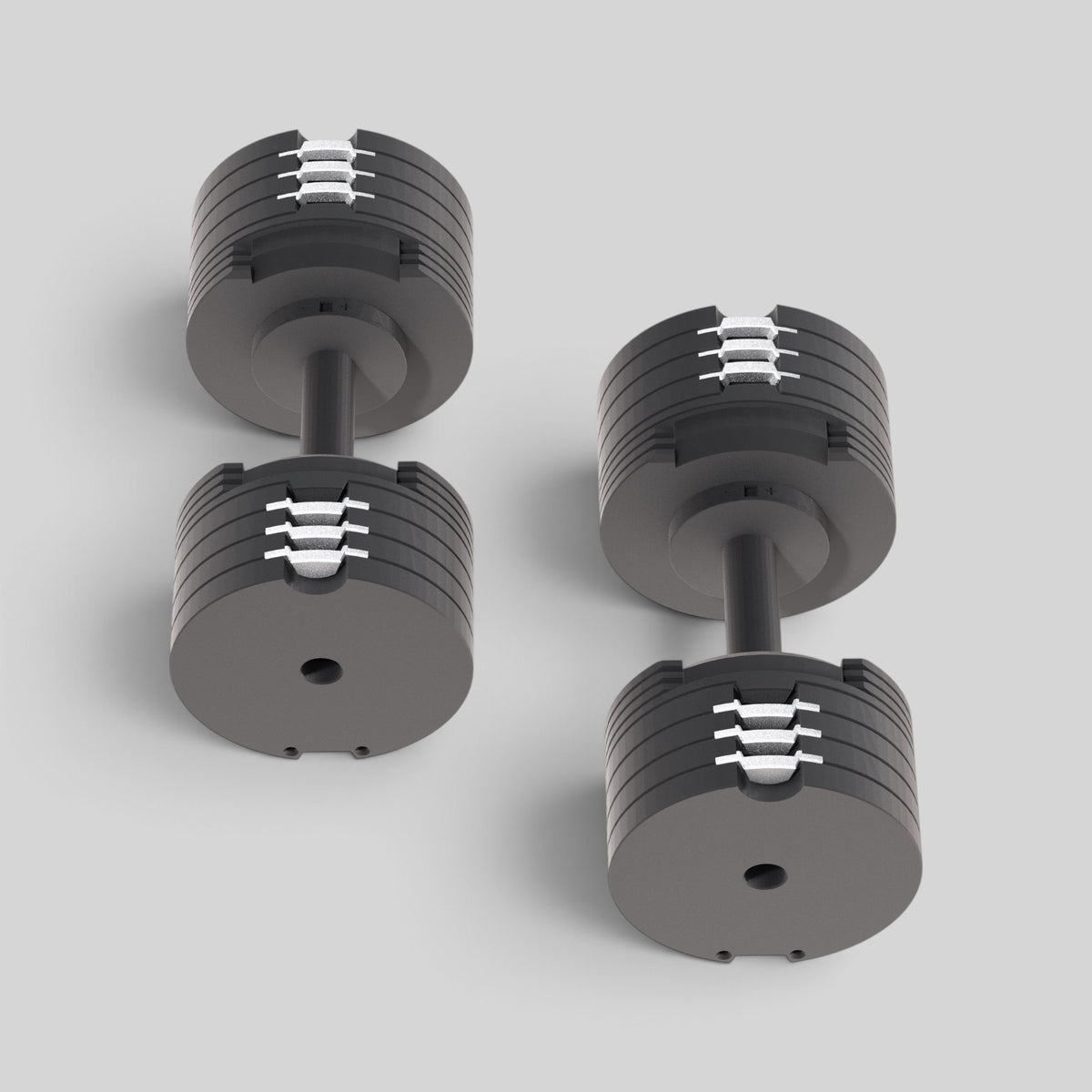 PowerBells 40 IronMax  – Adjustable Dumbbells 40kg | 2kg Increments | Pair