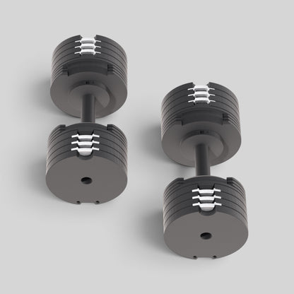 PowerBells 40 IronMax  – Adjustable Dumbbells 40kg | 2kg Increments | Pair