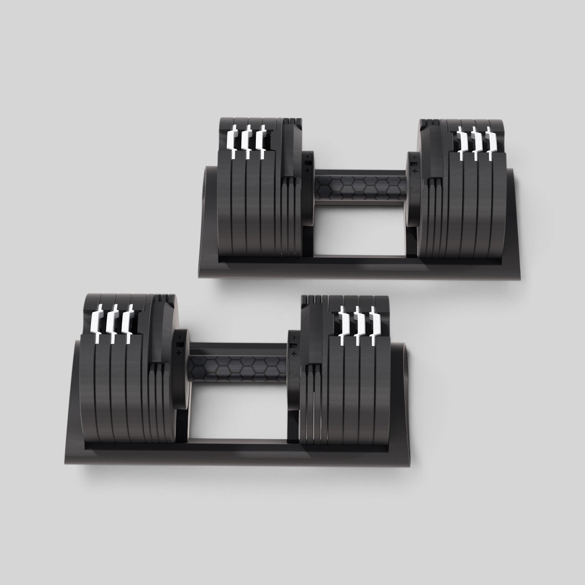 PowerBells 40 IronMax  – Adjustable Dumbbells 40kg | 2kg Increments | Pair
