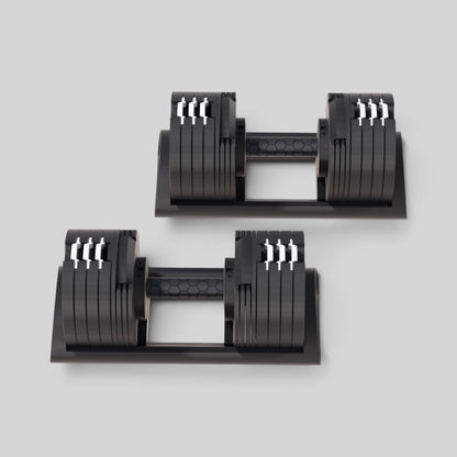 PowerBells 40 IronMax  – Adjustable Dumbbells 40kg | 2kg Increments | Pair