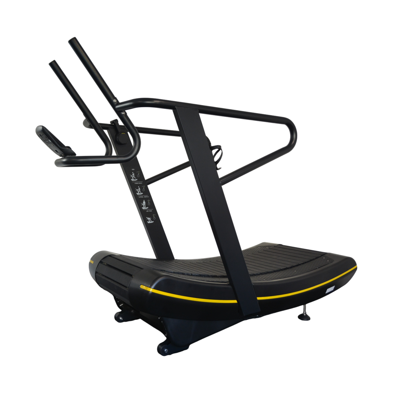 PowerBells Cardio - Free Runner Curved Treadmill
