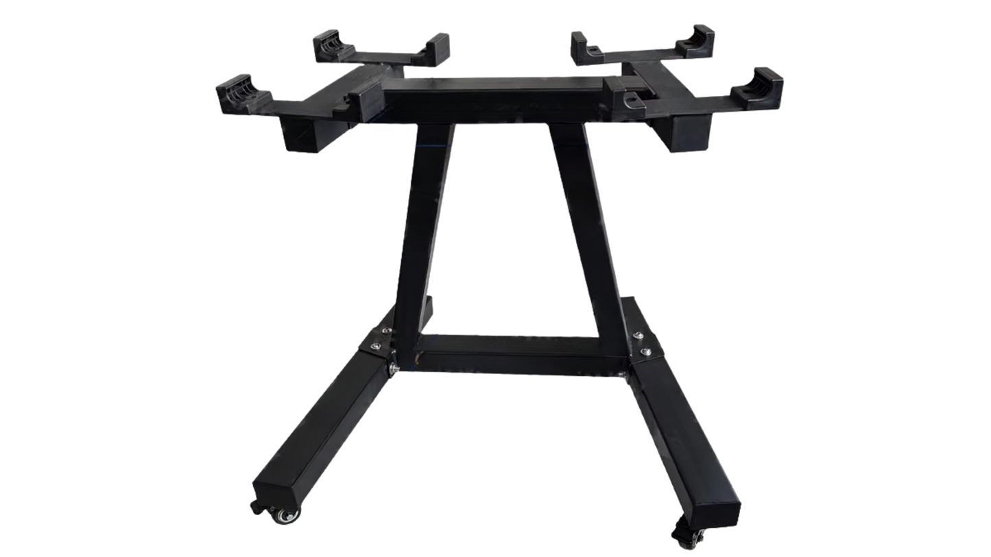 PowerBells Dock ProX - Dumbbell Stand for PowerBells Pro with Wheels PowerBells