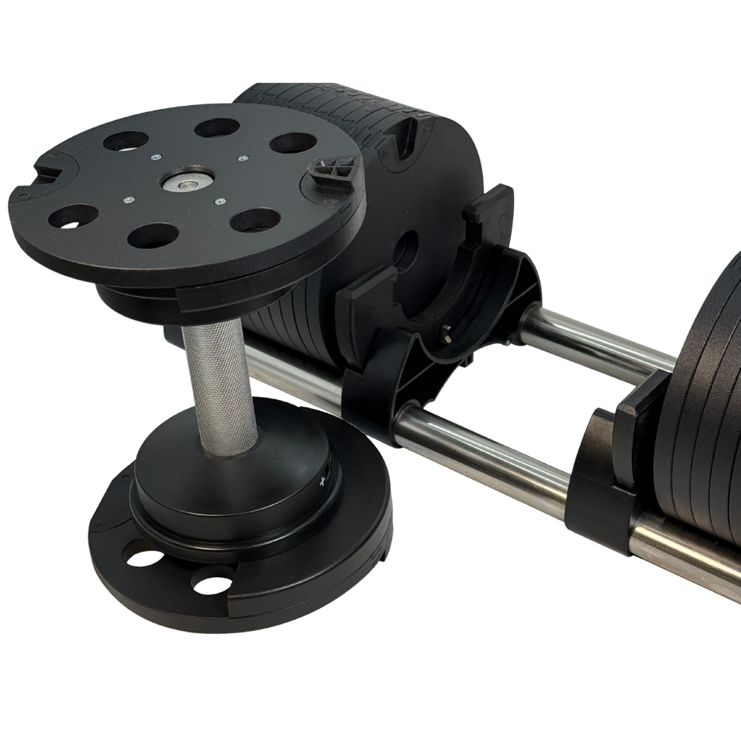 PowerBells 50 Apex – Adjustable Dumbbells | 2kg Increments | Pair