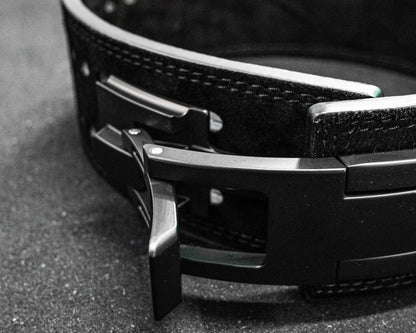PowerBells 13mm Lever Lifting Belt – Premium Leather PowerBells