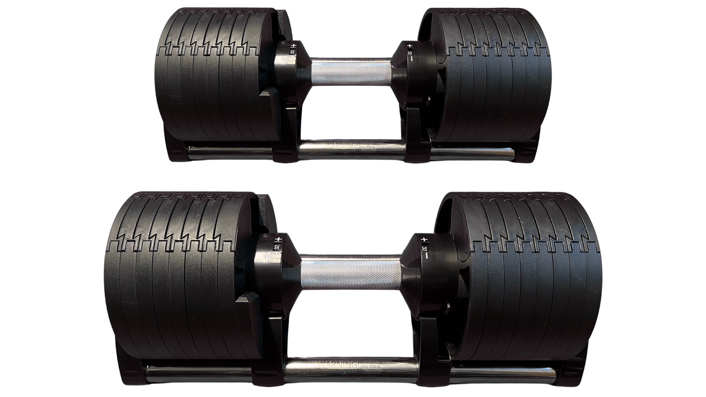 PowerBells 32 Pro – 2kg Increments | Steel | Pair