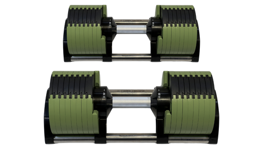 PowerBells 32 Pro – Adjustable Dumbbells | 2kg Increments | Pair PowerBells