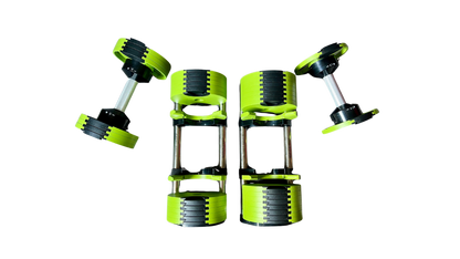 PowerBells 32 Pro – Steel Adjustable Dumbbells | 2kg Increments