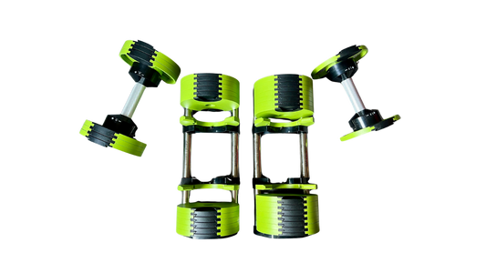PowerBells 24 Pro – Steel Adjustable Dumbbells | 4kg Increments