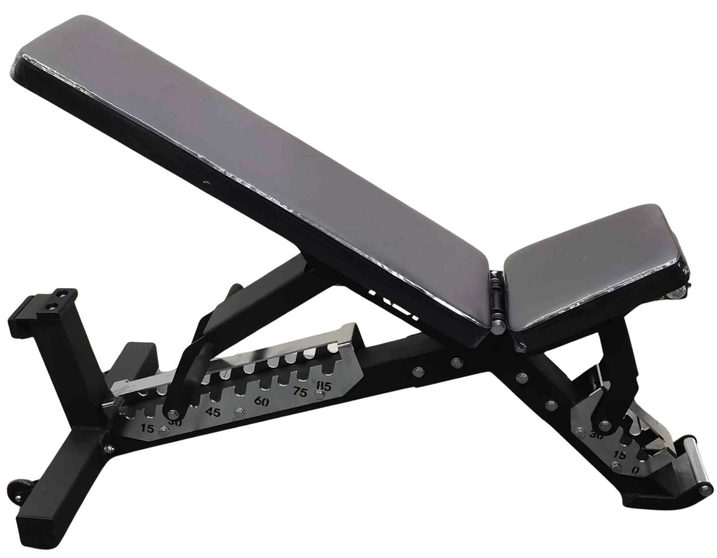 PowerBells Bench Pro – Commercial Adjustable Bench | 10 Precision Angles PowerBells