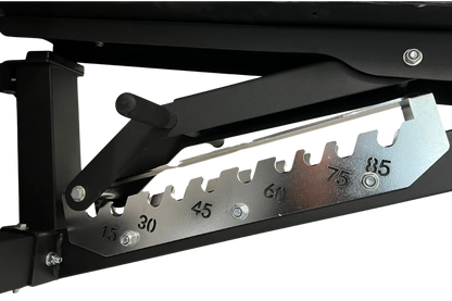 PowerBells Bench Pro – Commercial Adjustable Bench | 10 Precision Angles PowerBells