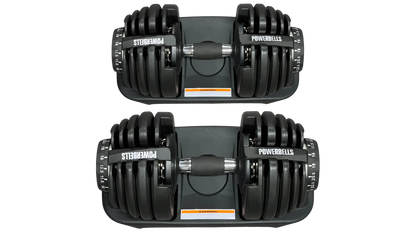 PowerBells 24 – Adjustable Dumbbells | 1-2kg Increments | Pair PowerBells