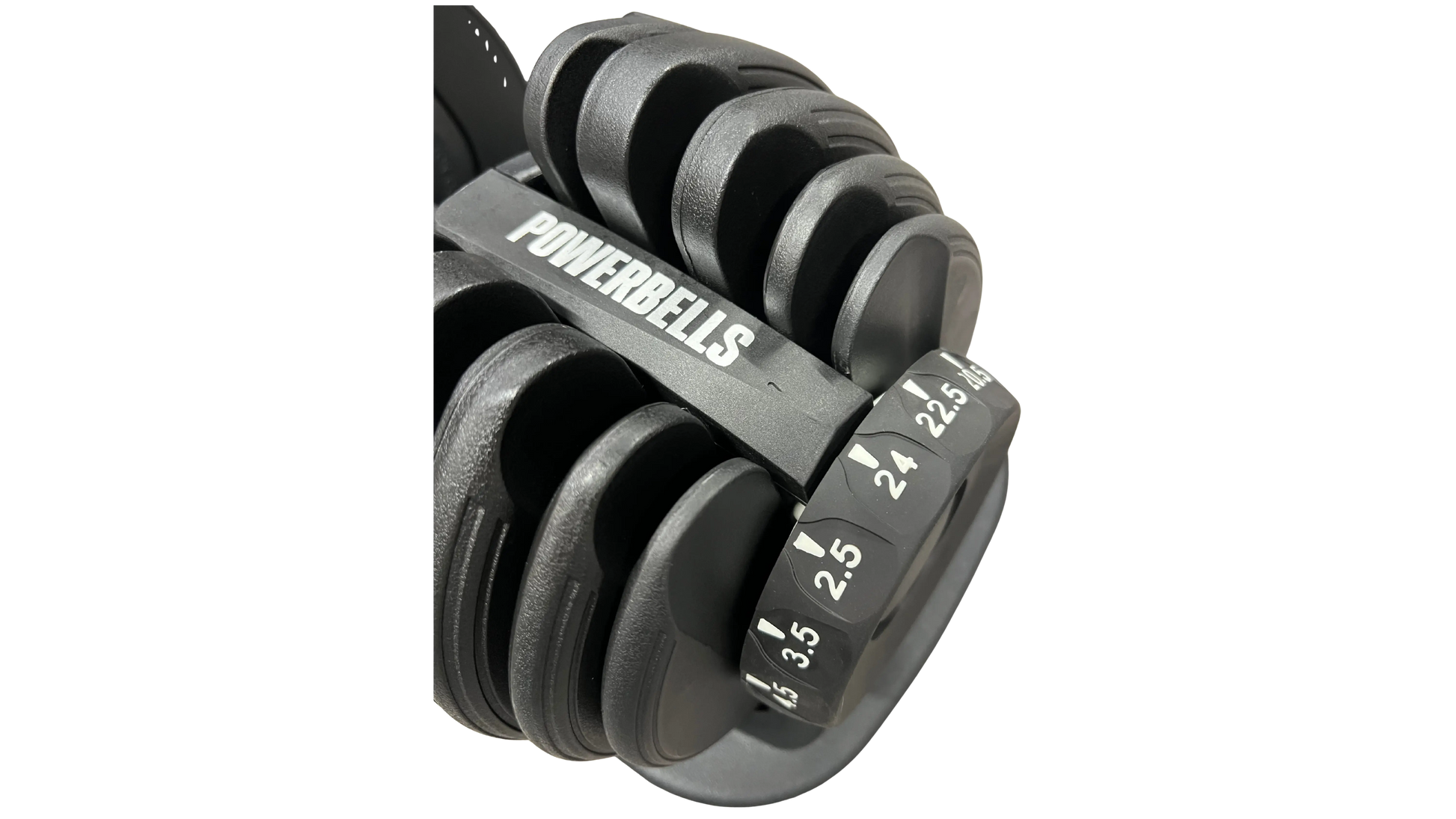 PowerBells 24 – Adjustable Dumbbells | 1-2kg Increments | Pair PowerBells