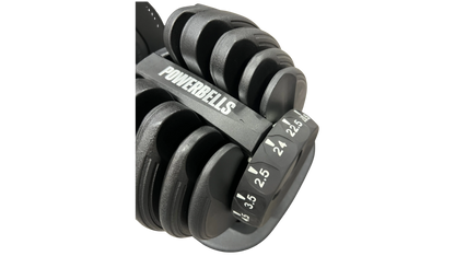 PowerBells 24 – Adjustable Dumbbells | 1-2kg Increments | Pair PowerBells