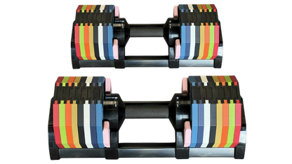 PowerBells 32 Pro – Decagonal Dumbbells | 2kg Increments | Pair PowerBells