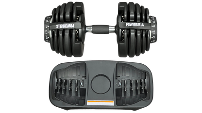 PowerBells 24 – Adjustable Dumbbells | 1-2kg Increments | Pair PowerBells