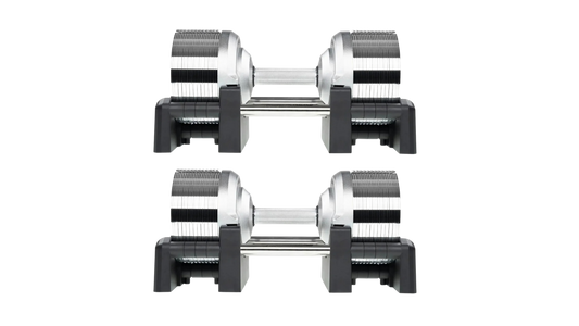 PowerBells 41 Extreme – 1.5kg Increments | Electroplating Steel | Pair PowerBells