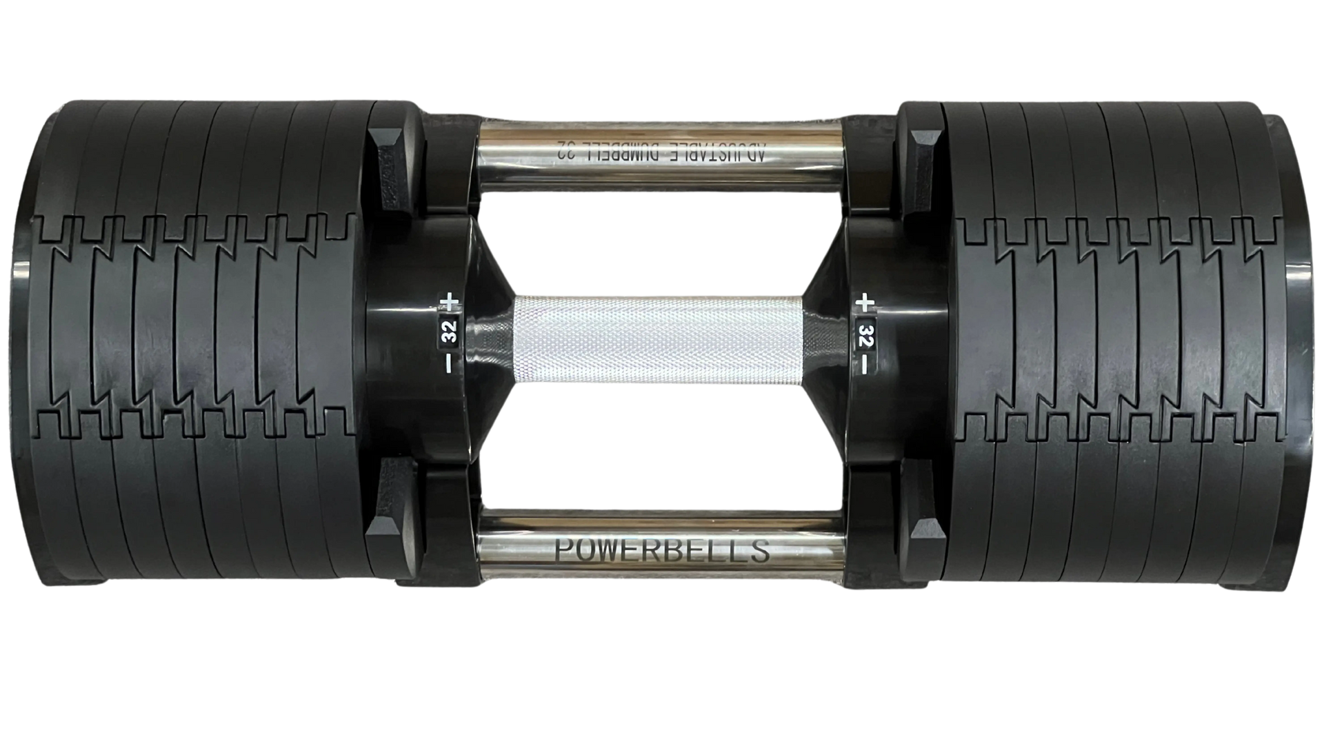 PowerBells 32 Pro – Adjustable Dumbbells | 2kg Increments | Pair PowerBells