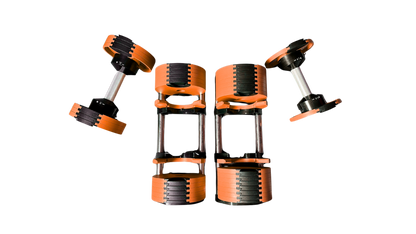 PowerBells 32 Pro – Steel Adjustable Dumbbells | 2kg Increments