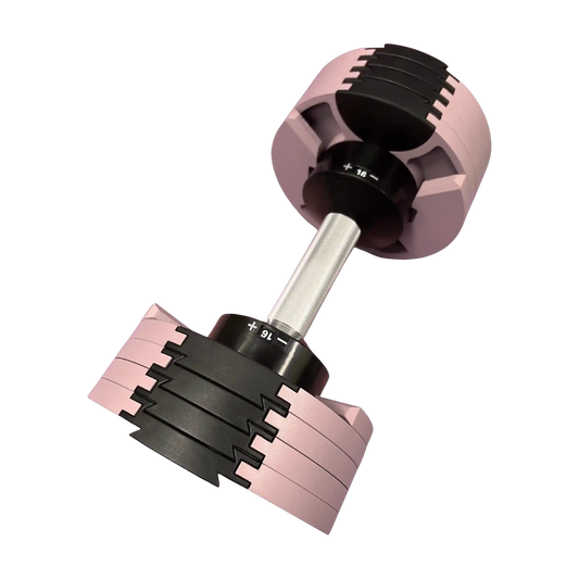 PowerBells 24 Pro adjustable dumbbells – Pink
