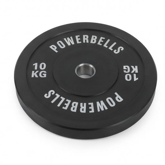 PowerBells bumper weight plate – black